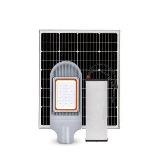 Đèn đường năng lượng mặt trời cao cấp 30W D-30CTP (MPPT, Mono, Bộ lưu điện rời)