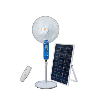 Quạt năng lượng mặt trời 12V giá rẻ S88-Plus [Remote]